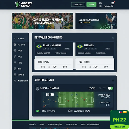 ph22v - participar ao vivo apostas esportivas online